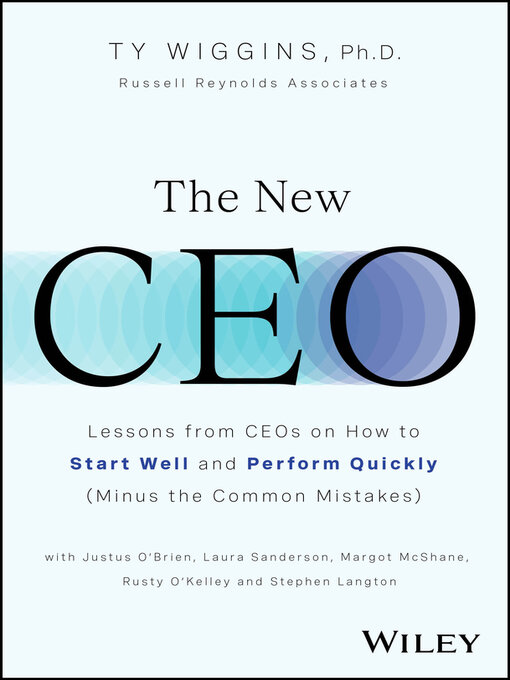 Title details for The New CEO by Ty Wiggins - Available
